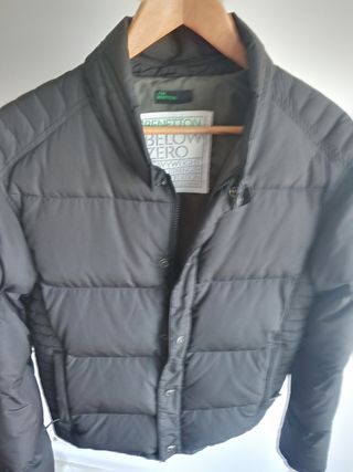Cazadora plumas Benetton 
