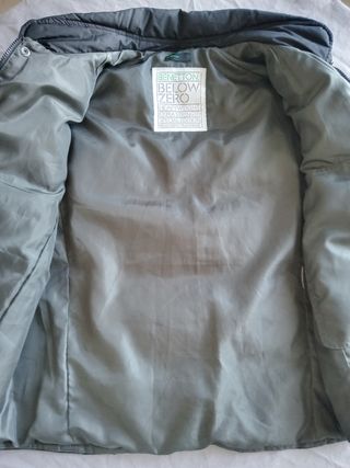 Cazadora plumas Benetton 