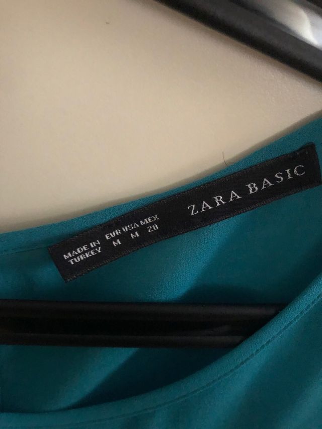 T shirt verde petrolio