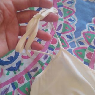 Amichi Top blanco de verano talla L