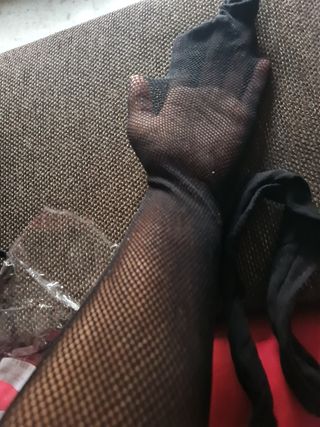 Picardilla negra a rayas rosa