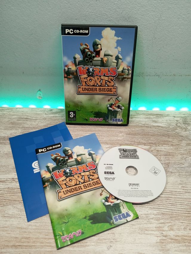 Worms Forts Under Siege - Para Pc