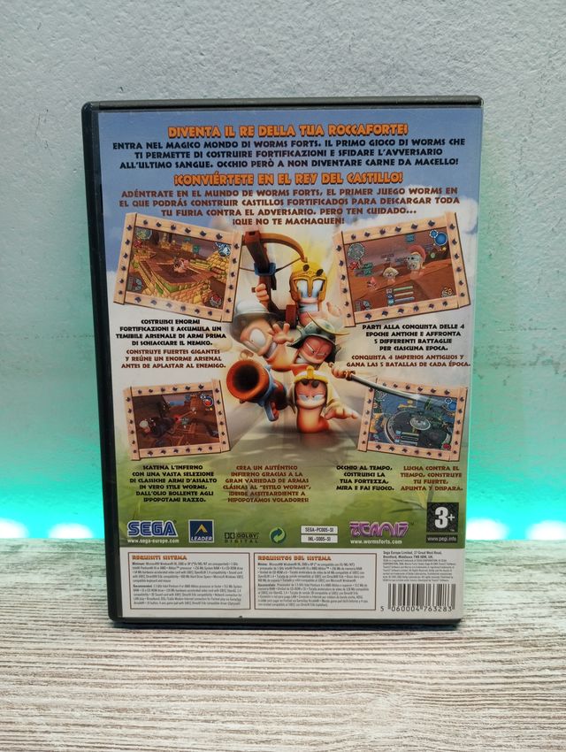 Worms Forts Under Siege - Para Pc