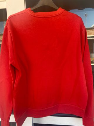 Sudadera roja niña talla S