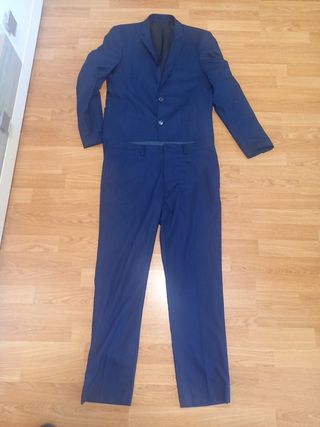 Traje Zara Azul