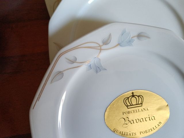 Servizio piatti torta + servizio Macedonia