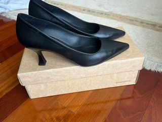Zapatos negros 38, salón 