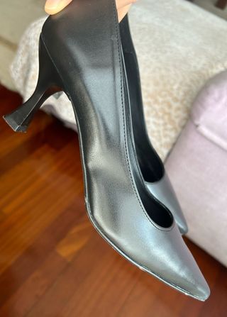 Zapatos negros 38, salón 