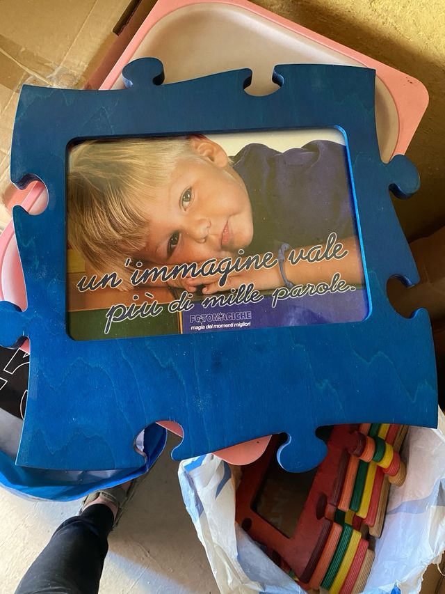 Cornici foto in legno