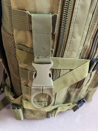 Mochila militar verde