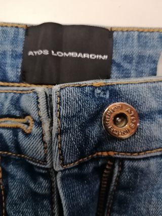 Shorts donna jeans effetto vintage