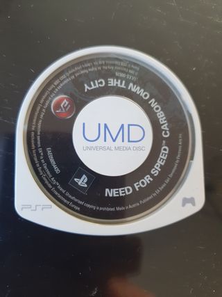 PSP Juego. Need for speed, 
