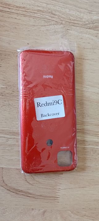 Carcasa naranja Xiaomi Redmi 9c
