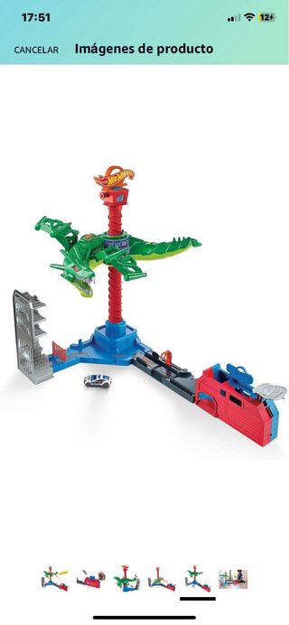 Hot Wheels dragón robótico