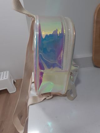 Mochila transparente niña zara