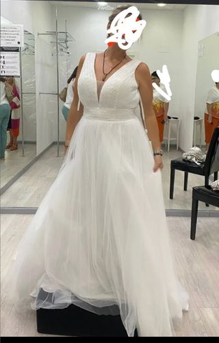 Vestido de novia a estrenar