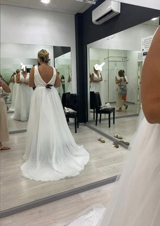 Vestido de novia a estrenar