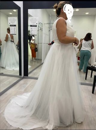 Vestido de novia a estrenar