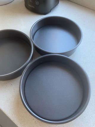 3 Moldes tartas 18 cm