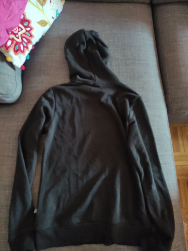 Sudadera Puma con capucha negra unisex