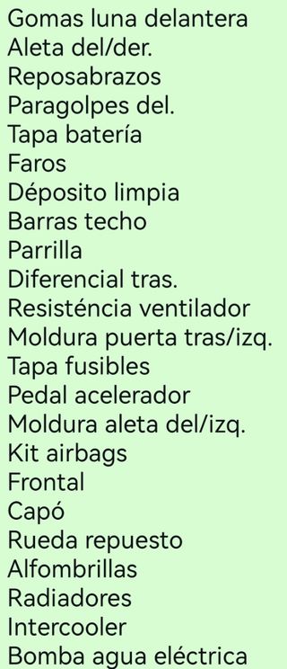 Despiece Land Rover Discovery