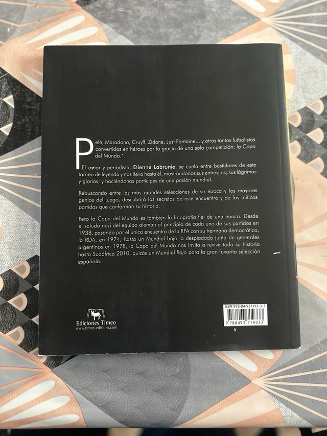 Libro copa del mundo