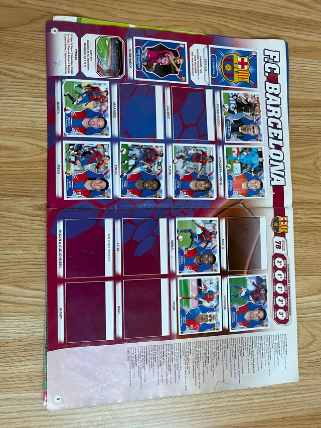 Álbum de cromos 08/09