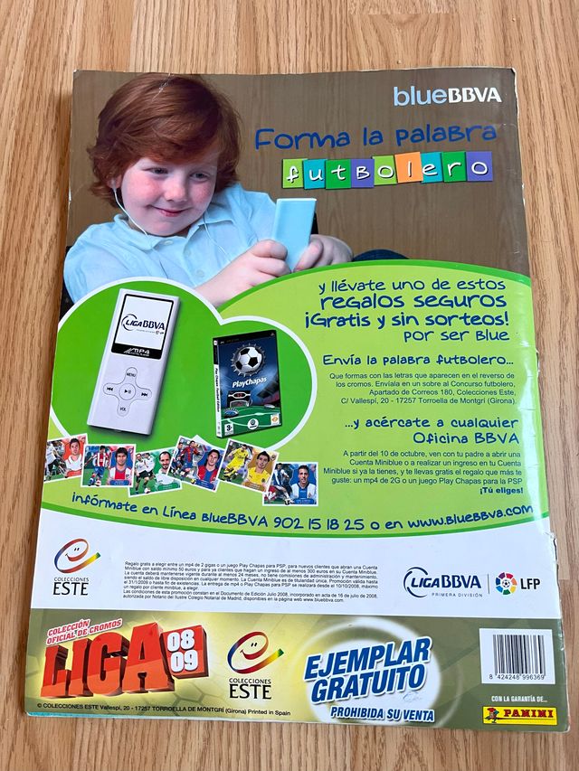 Álbum de cromos 08/09