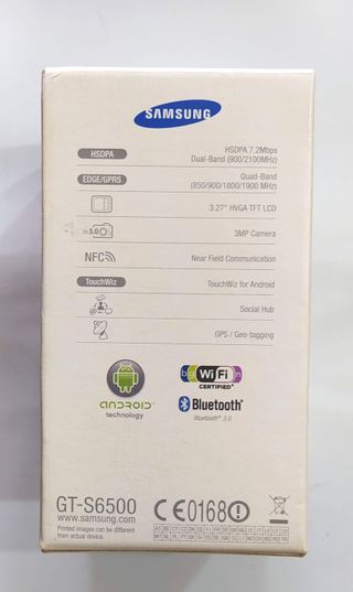 Samsung Galaxy Mini 2 bianco GT-S6500 con NFC