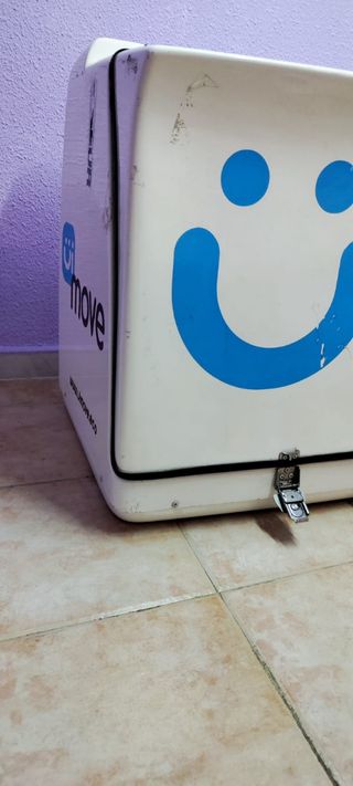 Maletero moto