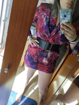 Traje vintage falda