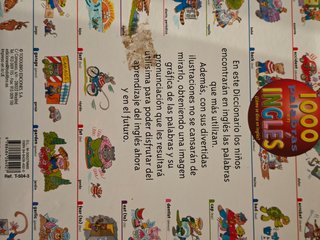 Libro 1000 palabras en inglés