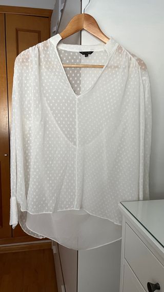 👚👕👚 BLUSA BLANCA