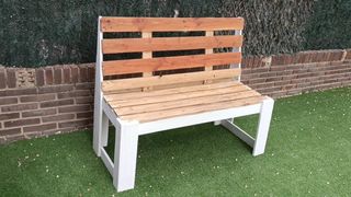 Banco de madera, Banco Jardin, Banco palets