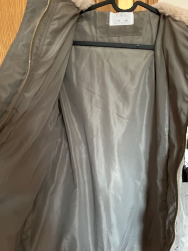 Abrigo Plumifero 8/10 años Zara NUEVO