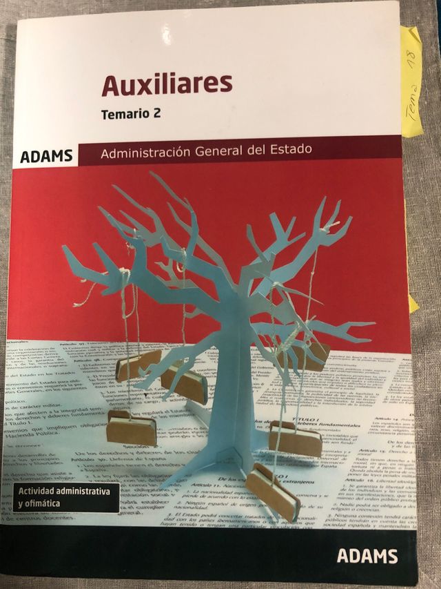 Libro Oposiciones Auxiliares 1 y 2