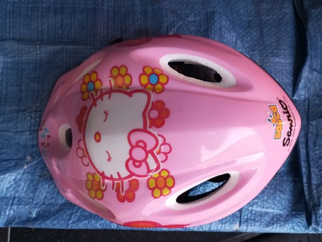 Casco Hello Kitty rosa niña M 56cm