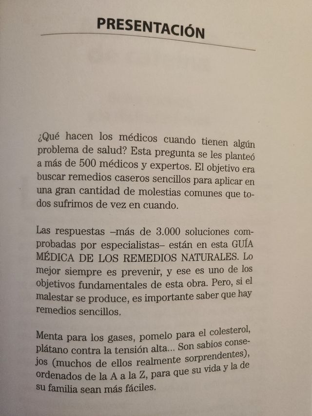GUIA MÉDICA DE LOS REMEDIOS NATURALES