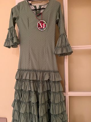 Traje de flamenca niña