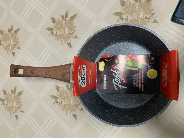 Casseuola induzione 1 manico cm 20