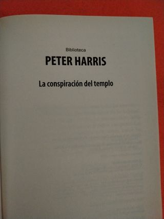 LA COMSPIRACION DEL TEMPLO X PETER HARRI