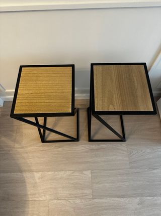 Mesas auxiliar Pack 2