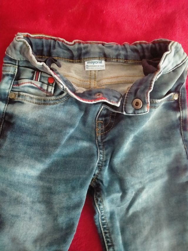 Conjunto vaquero y camisa mayoral