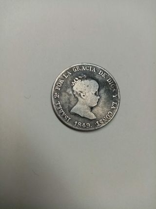 Moneda de plata 4 reales
