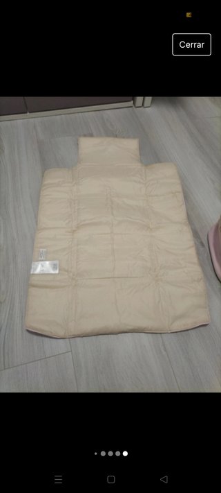 Conjunto de bolso, cambiador, nevera y neceser