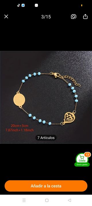 Pulsera islam acero inoxidable nueva