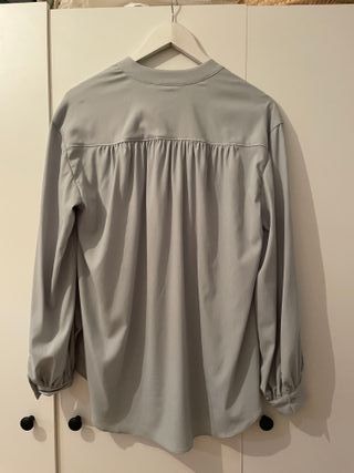 Blusa ancha verde menta