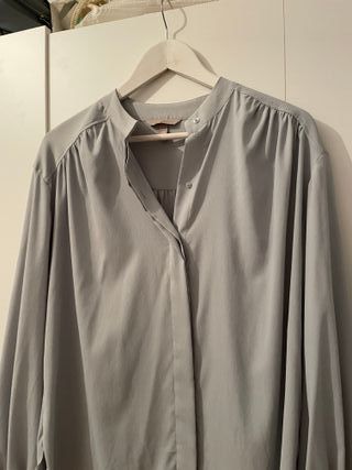 Blusa ancha verde menta