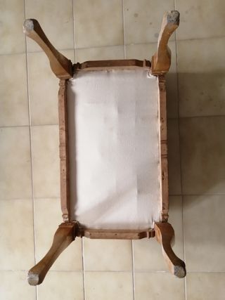 Divan o banco antiguo vintage