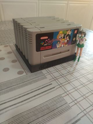 Organizador cartuchos super Nintendo 